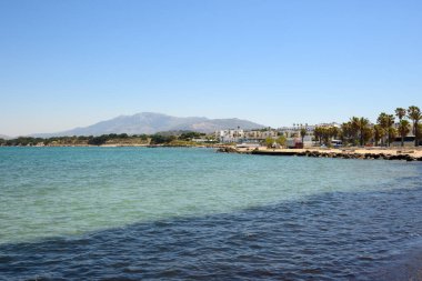 Kos adasındaki sahil kenti Mastichari. Yunanistan