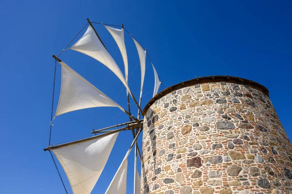 Traditional Greek Windmill Kos Island Greece — Stock Photo, Image