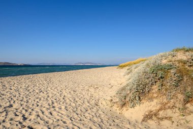Tigaki plajı, Kos adasındaki çok uzun ve güzel kumlu plaj. Yunanistan