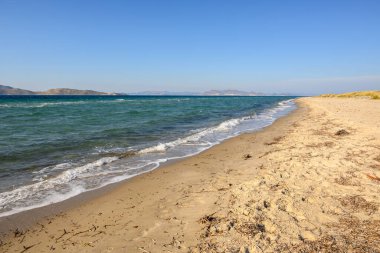 Tigaki plajı, Kos adasındaki çok uzun ve güzel kumlu plaj. Yunanistan