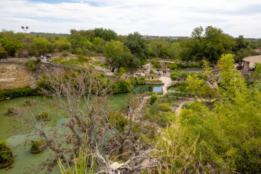 San Antonio, Teksas, ABD - 8 Ekim 2023: Japon Çay Bahçesi, San Antonio. Teksas, ABD