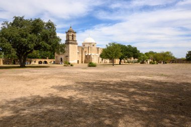 San Antonio, Teksas, ABD - 8 Ekim 2023 San Antonio Misyonu Ulusal Tarih Parkı, San Antonio, ABD