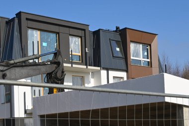 Modern Daire bina yapım aşamasında