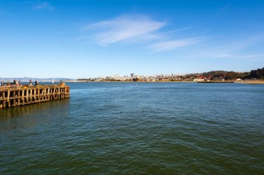 San Francisco Körfezi Panorama, Kaliforniya, ABD