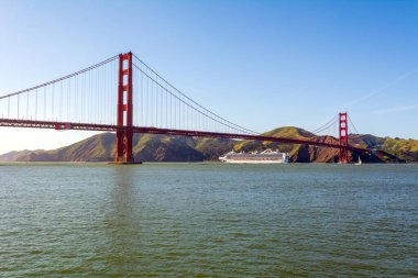 The Golden Gate Bridge in San Francisco, California, USA clipart