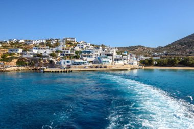 Donoussa, güneydoğu Cyclades 'te küçük, güzel bir ada. Yunanistan