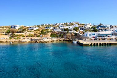 Donousa, Greece - May 15, 2024: Donousa (Donoussa), a beautiful small island in the southeastern Cyclades. Greece clipart