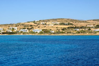 Ano Koufonisi adasının kıyısında. Koufonisia, Küçük Kiklad, Yunanistan