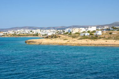 Ano Koufonisi adasının kıyısında. Koufonisia, Küçük Kiklad, Yunanistan