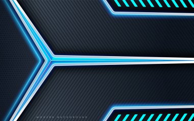 Mavi ışık efekti dekorasyonlu dinamik doku arkaplanı