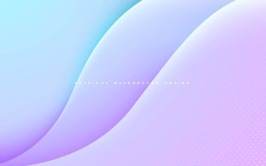 Soyut dalgalı arka plan mavi ışık pürüzsüz gradyan rengi