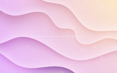 Soyut dalgalı arkaplan turuncu ışık pürüzsüz eğim rengi