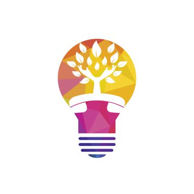 Doğanın vektör logosu tasarımı. El seti ve el ağacı simgesi tasarım şablonu.