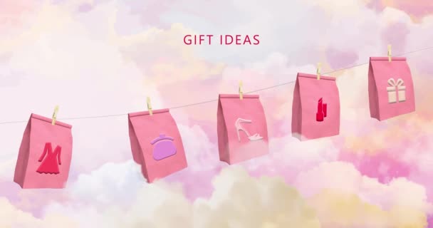 아이디어 Gifts 반복을 이동하는 — 비디오