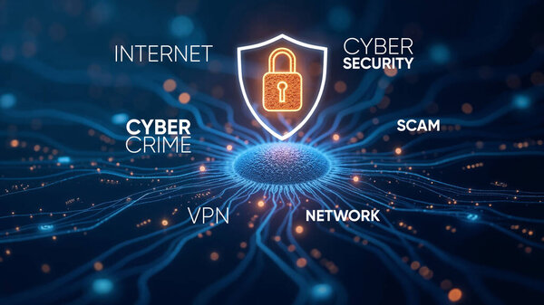 Metaverse cybersecurity cybercrime internet scam, crypto currency investment digital wallet payment technology virus attack protection, identity privacy data hacking antivirus shield.