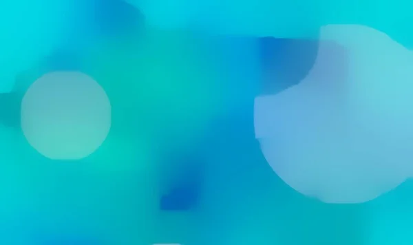 绿松石蓝色圆环抽象画 免版税图库图片