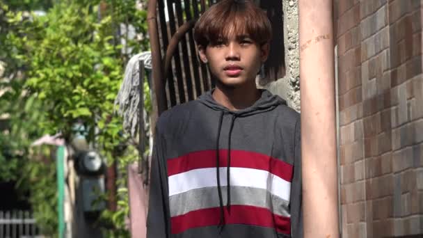 Městský Filipínský Dospělý Muž — Stock video