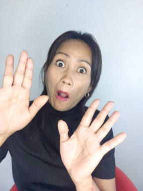 A Diverse Female And Fear Isolated