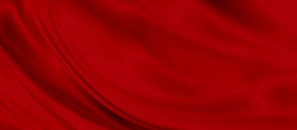 Red Luxury Fabric Background Render — Stock Photo, Image