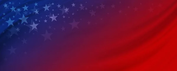 Ilustrasi Latar Belakang Banner Amerika Serikat Atau Amerika Abstrak — Stok Foto