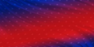 Kopya alanı ile soyut ABD afiş arkaplan tasarımı