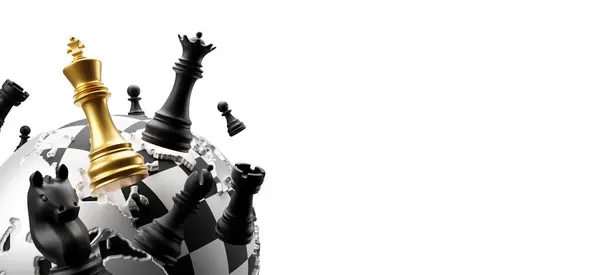 체스의 렌더링 — 스톡 사진