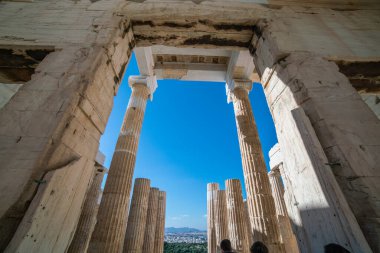 Yunanistan ve Akropolis 'te Erekteon Ayrıntıları 