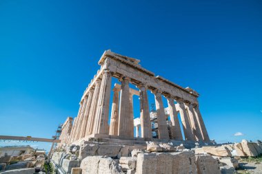 Yunanistan ve Akropolis 'te Erekteon Ayrıntıları 