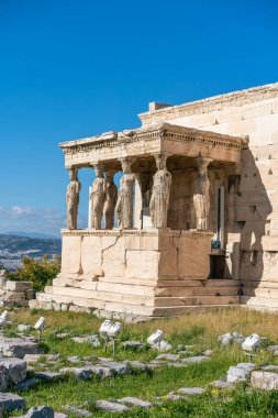 Yunanistan ve Akropolis 'te Erekteon Ayrıntıları 