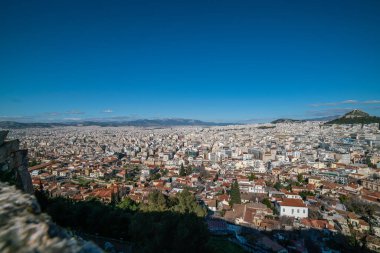 Yunan Atina ve Akropolis görüşü