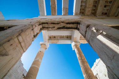 Yunanistan ve Akropolis 'te Erekteon Ayrıntıları 