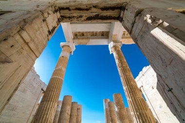 Yunanistan ve Akropolis 'te Erekteon Ayrıntıları 