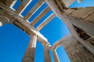 Yunanistan ve Akropolis 'te Erekteon Ayrıntıları 