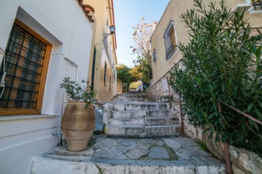 Yunan Atina ve Akropolis görüşü