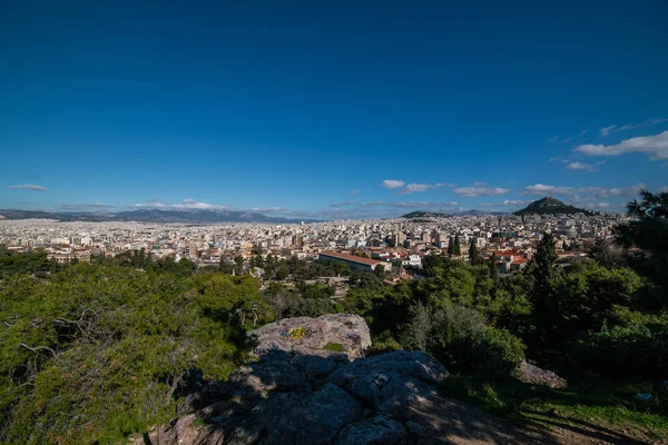 Panoramic View Athens Greece — Stock Photo, Image