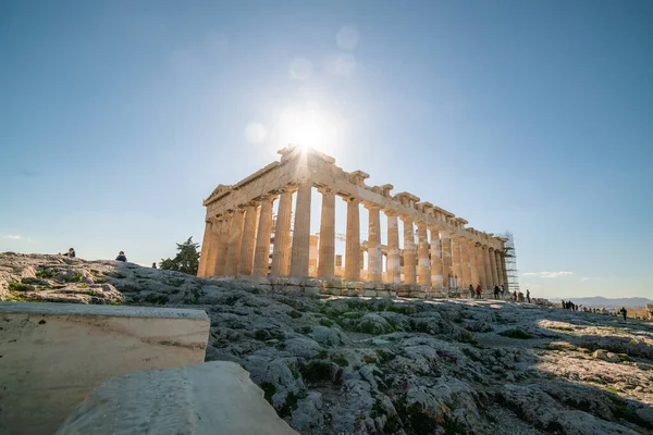 Atene Della Grecia Acropoli Vista — Foto Stock