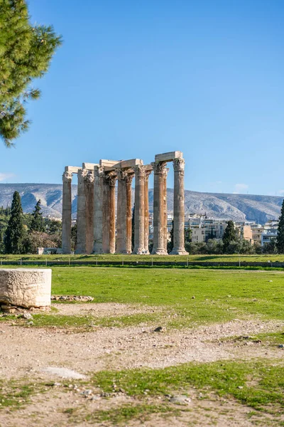 Świątynia Posidon Ateny Grecji — Zdjęcie stockowe