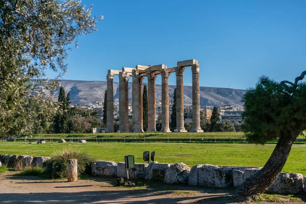 Chrám Posidon Atény Řecké — Stock fotografie