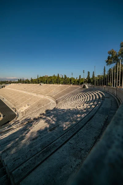 Yunanistan Kalimarmaro Olarak Bilinen Panathenaic Stadyumu — Stok fotoğraf