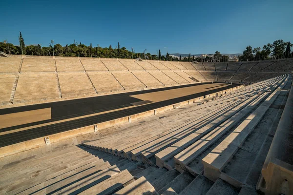 Estadio Panathenaic Conocido Como Kalimarmaro Atenas Grecia —  Fotos de Stock
