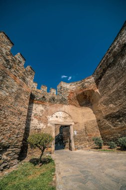 Yunanistan 'ın Selanik kentindeki Trigonioy Kulesi' nden sahneler