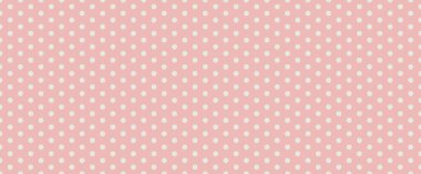 Mini puantiyeli, pürüzsüz desenli arka plan. Pembe ve gri pastel renkler nokta deseni. - Evet. Vektör illüstrasyonu