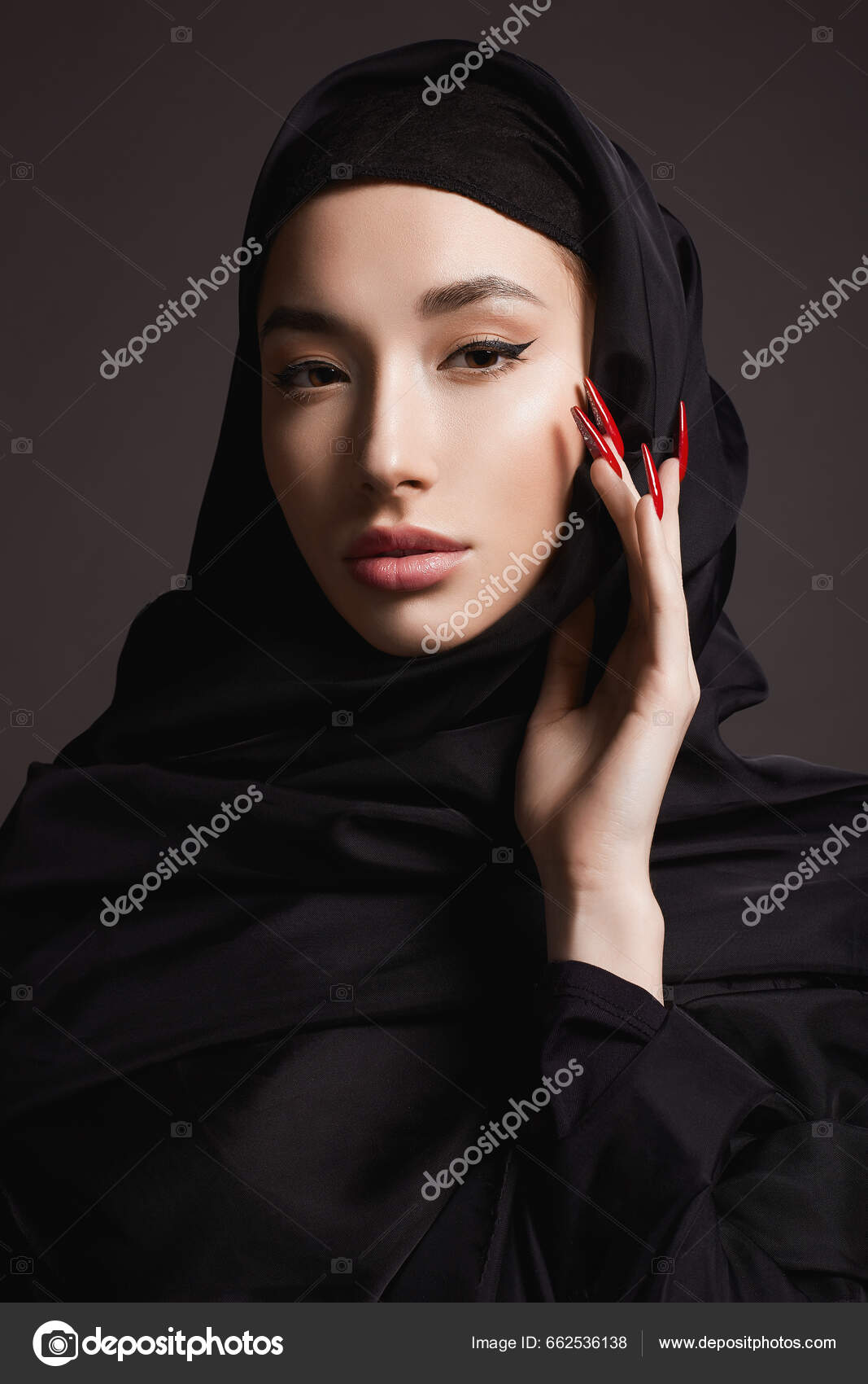 beautiful hijab model