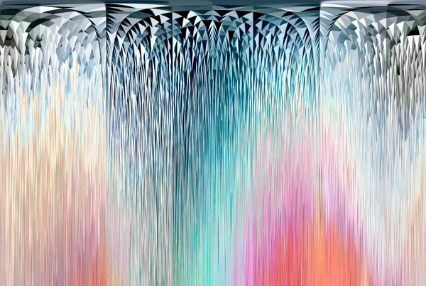 Bir Arkaplan Sanat Dekorasyonu Oluşturan Boyutlu Renkli Doku Imgelemi — Stok fotoğraf