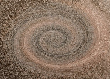 Duvardaki renkli boya dokusu