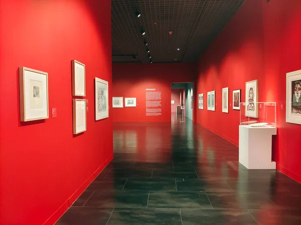 Малага Испания Октябрь 2022 Года Музей Пикассо Провинции Малага Можете — стоковое фото