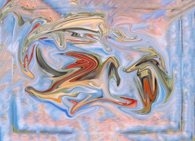 Bir arkaplan veya sanat dekorasyonu oluşturan renkli dokunun imgelemesi