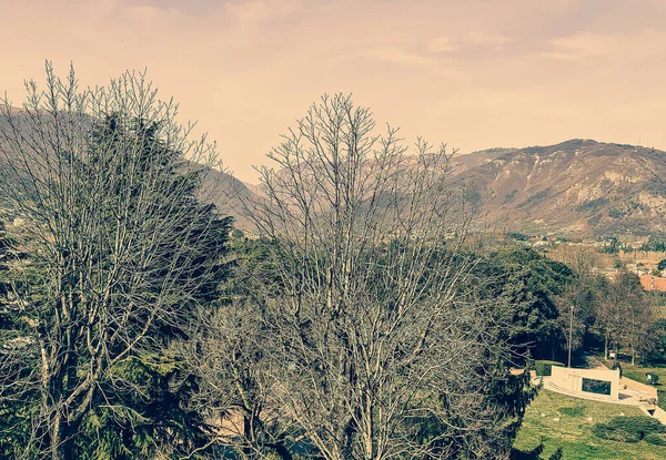 Talya Nın Kuzeyindeki Bassano Del Grappa Dağlarındaki Köy — Stok fotoğraf