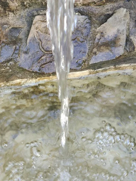 Salpicaduras Agua Fuente —  Fotos de Stock