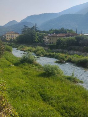 Dağların güzel manzarası